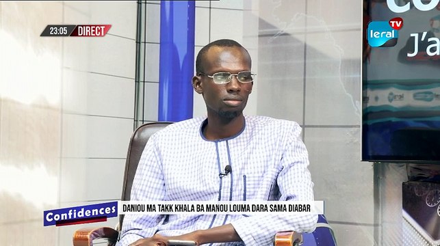 CONFIDENCES: DANIOU MA TAKK KHALA BA MANOU LOUMA DARA SAMA DIABAR - #LERALTV