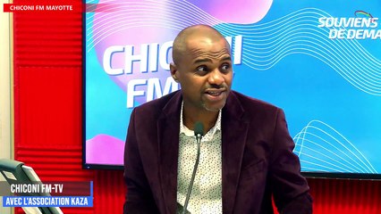 Chiconi FM-TV reçoit Lahadji Abdou pour parler de l'association Kaza et de leurs actions