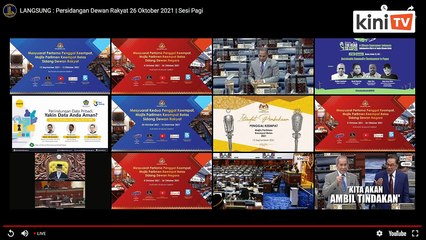 LIVE: Dewan Rakyat sitting - October 26 (Morning Session)