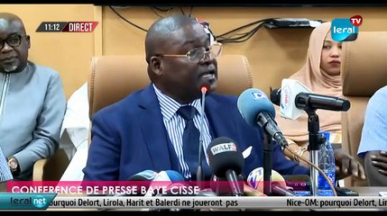 DIRECT BAYE CISSE FACE A LA PRESSSE