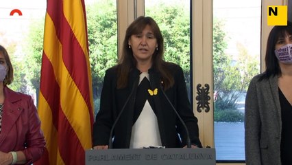 #ENDirecte | Declaració institucional de Laura Borràs amb motiu del quart aniversari de la declaració del 27 d'octubre