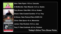 Live Free Picks Drive Thru Show NFL NBA NCAAF NHL Picks 10-28-2021