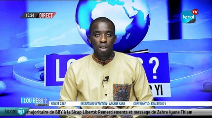 LOU BESS CI XIBAAR YI 15H GMT - DE CE 29 / 10 / 2021 – PR  MOUSTAPHA THIOUNE- #LERALTV