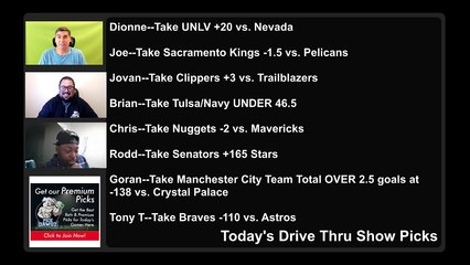 Live Free Picks Drive Thru Show NBA NCAAF MLB NHL Picks 10-29-2021