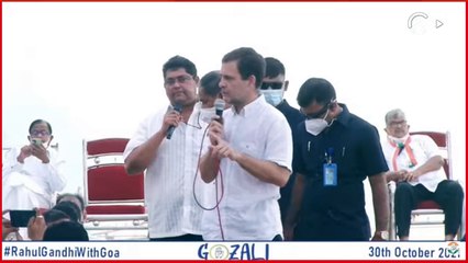LIVE: Rahul Gandhi interacts with and addresses fisherfolk at Velsao, Goa