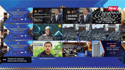 [LIVE] Sidang Parlimen ke-14 - 1 November 2021 (Sesi pagi)