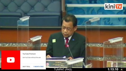 LIVE: Dewan Rakyat sitting - November 1 (Morning session)