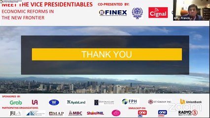 Meet the Vice Presidentiables: Economic Reforms in the New Frontier