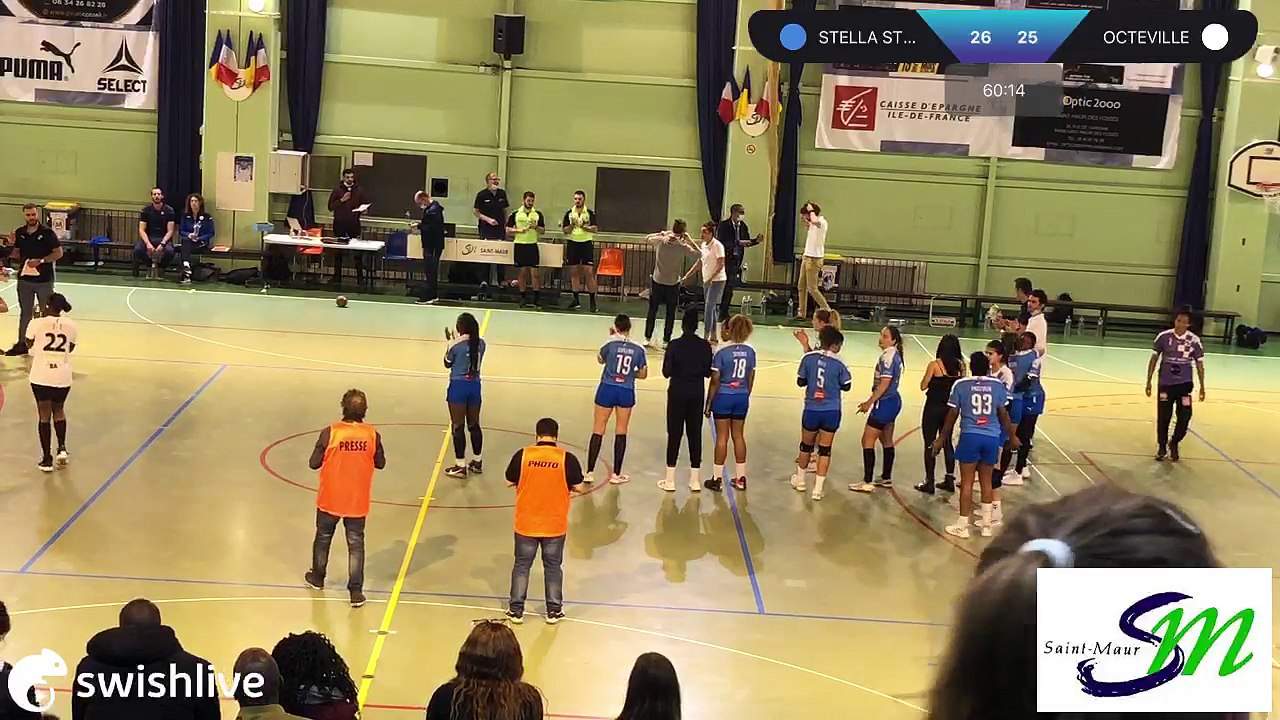 Swish Live - Stella Saint Maur Handball - HB Octeville sur Mer - 6427985