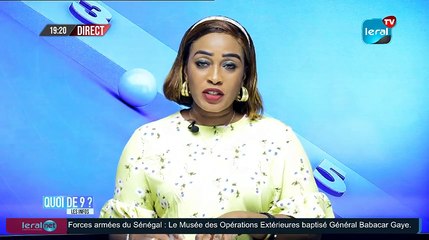QUOI DE 9 ? LES INFOS 19H GMT - CE 09 /11/ 2021 - PR: FATIMA COULIBALY - #LERALTV