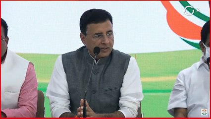 #LIVE | #CONGRESS | "Modi And Inflation Broke Backs Of People" | Surjewala | Press Conference