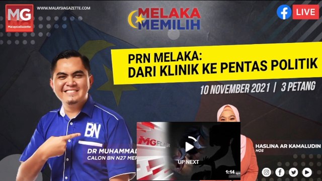 ((LIVE)) Dari Klinik Ke Pentas Politik #MelakaMemilih