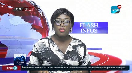 FLASH INFOS -11H GMT DE CE 17/ 11/ 2021 - PR : NDEYE MAGOU FALL- #LERALTV