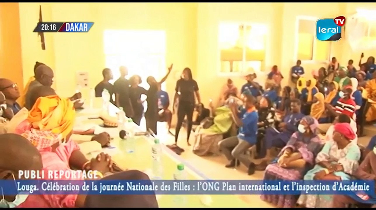 PUBLI REPORTAGE: Célébration de la journée Nationale des Filles  l’ONG Plan international- #LERALTV