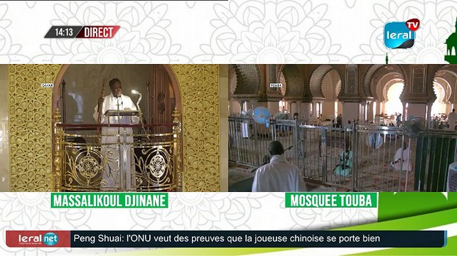 DIRECT DUPLEX PRIERE VENDREDI MOSQUEE TOUBA ET MASSALIKOUL DJINANE- #LERALTV
