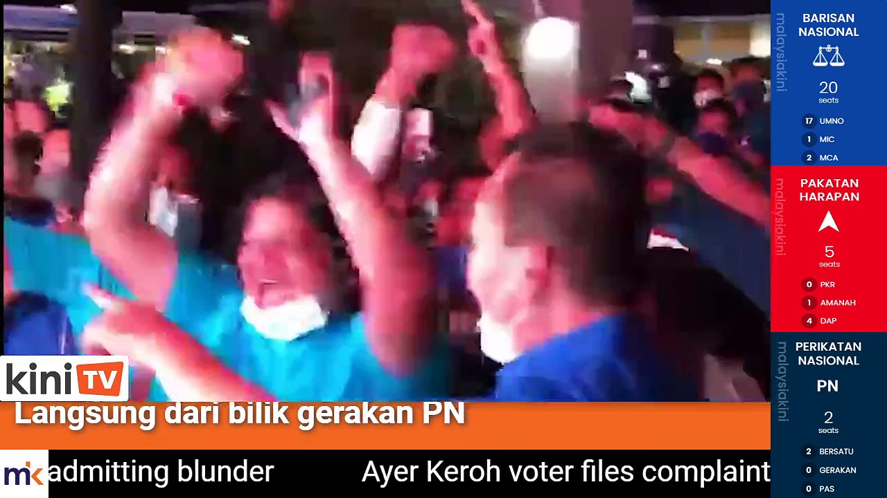 LIVE: Keputusan Pilihan Raya Negeri Melaka 2021