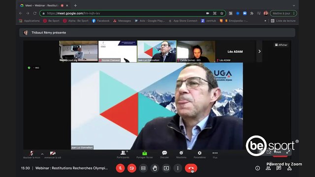 Restitutions Recherches Olympiques - Centre d’Etudes Olympiques Français & Académie Nationale Olympique Française