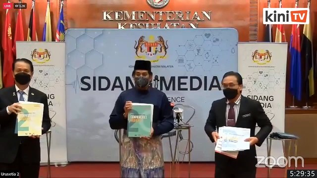 LIVE: Sidang media Menteri Kesihatan Khairy Jamaluddin