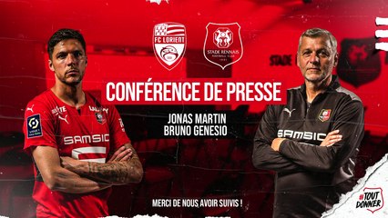 LIVE | La conférence de presse de Jonas Martin et Bruno Genesio avant #FCLSRFC