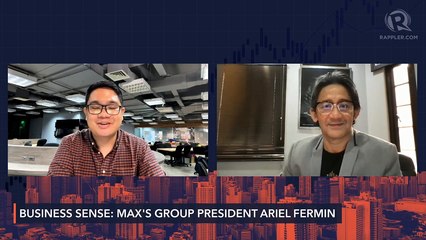 Business Sense: Max’s Group president Ariel Fermin