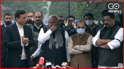 #Congress | Briefing By Leaders To Media At Vijay Chowk | Mallikarjun #Kharge, Randeep #Surjewala, AR #Chowdhury