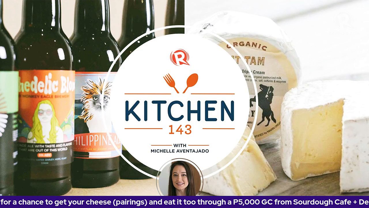 #Kitchen143 with @mommanmanila: Pairing beer and cheese