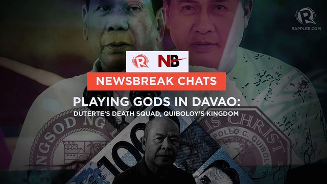[NEWSBREAK CHATS] Playing gods in Davao: Duterte’s death squad, Quiboloy’s kingdom