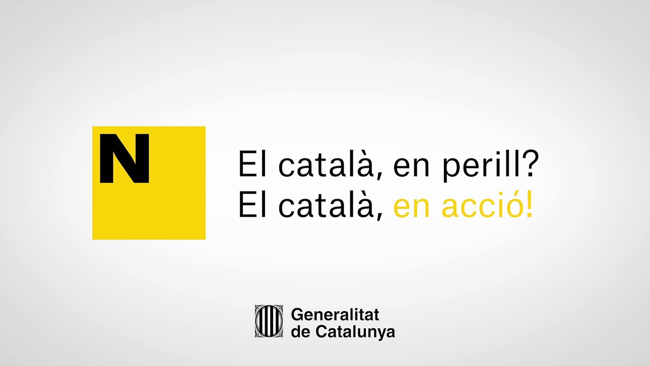 #ENxLaLlengua | El català, en perill? El català, en acció!