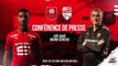 LIVE | La conférence de presse de Loïc Badé et Bruno Genesio avant #SRFCFCL