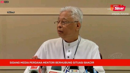 [LIVE] Sidang Media Khas Situasi Banjir oleh Perdana Menteri, Datuk Seri Ismail Sabri Yaakob