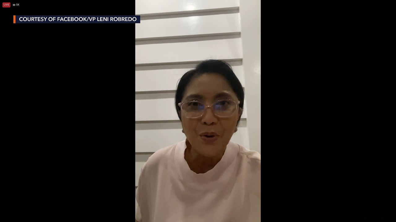Robredo gives updates on COVID-19 response | Wednesday, January 5