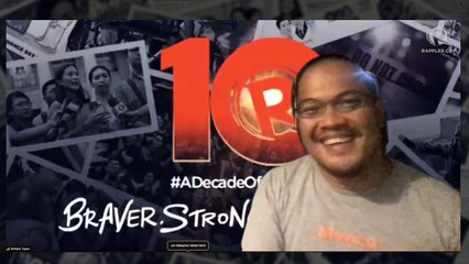 WATCH: Rappler marks #ADecadeofCourage