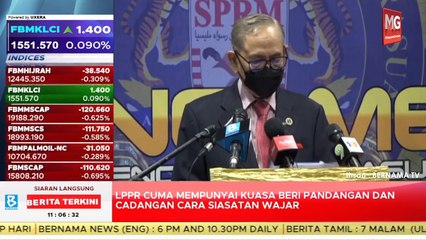 MG LIVE : Sidang media Tan Sri Abu Zahar