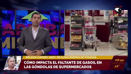 Cómo impacta el faltante de gasoil en las góndolas de supermercados