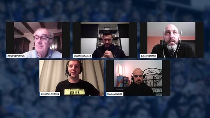 Le Club 1906 Bouygues Telecom après la défaite du Racing à Bordeaux 4-3