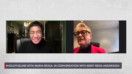 Download Video: #HoldTheLine: Maria Ressa talks to Nobel committee chair Berit Reiss-Anderssen