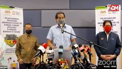 LIVE : Sidang Media Pemberian Imunisasi Covid-19 Kanak-Kanak di Audotorium Utama HKL