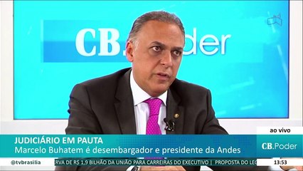 CB.PODER: - Marcelo Buhatem, desembargador no TJRJ e Presidente da ANDES - 9/2