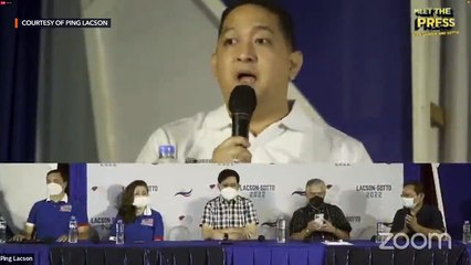 Ping Lacson-Tito Sotto meet the press