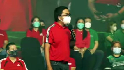 Marcos Jr, Sara Duterte at Uniteam event in Valenzuela City