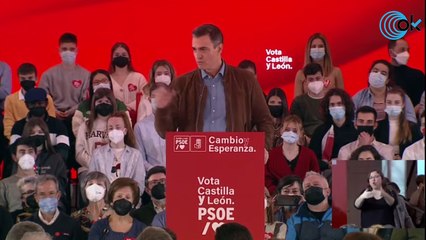 Cierre de campaña con Pedro Sánchez y Luis Tudanca en Valladolid