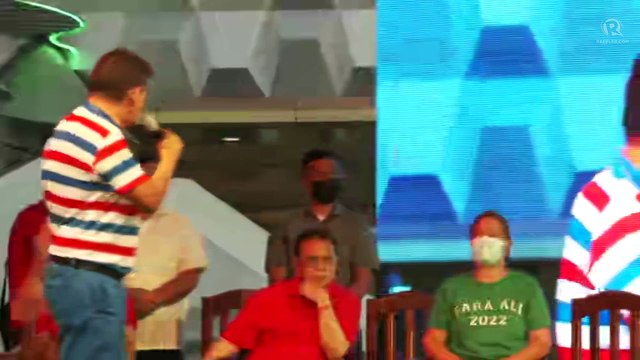 Marcos-Duterte tandem sortie in Narvacan, Ilocos Sur