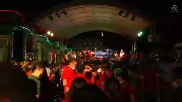 Marcos-Duterte tandem sortie in Narvacan, Ilocos Sur