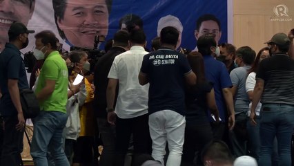 Isko Moreno town hall meeting in Dagupan City, Pangasinan
