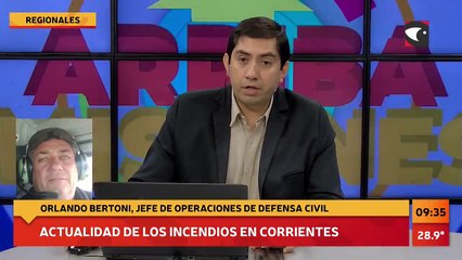 EN VIVO | Situación de los incendios en Corrientes