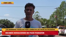 EN VIVO | Incendios en Cerro Corá: reciben donaciones en Paso Parador