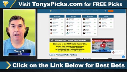 Live Expert NCAAB Picks - Predictions, 2/19/2022 Best Bets, Odds & Betting Tips | Tonys Picks