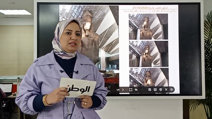 أحفاد الفراعنة خلوا الشمس تتعامد على وجه تمثال رمسيس في بهو المتحف الكبير.. شوف عملوها إزاي
