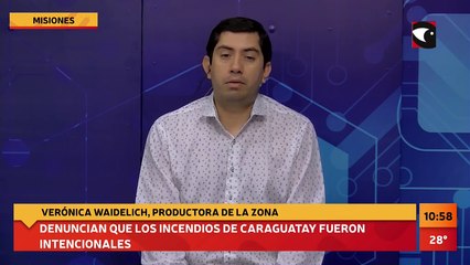 EN VIVO | Denuncian que los incendios en Caraguatay son intencionados