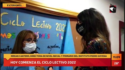 EN VIVO | Hoy comienza el ciclo lectivo 2022